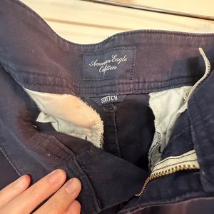 American eagle twill pants, low rise, bell bottom